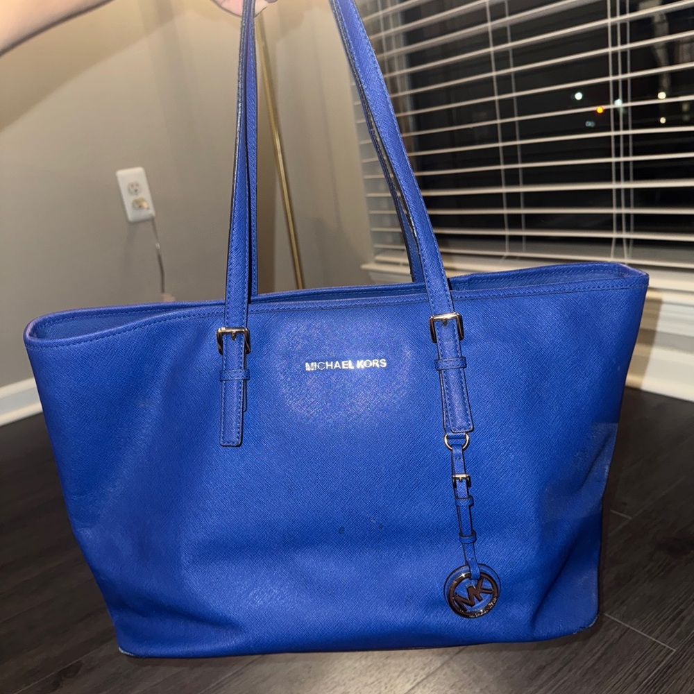Michael Kors Royal Blue Tote
